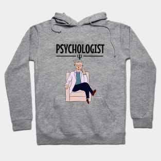 Psychologist cat illustration Hoodie